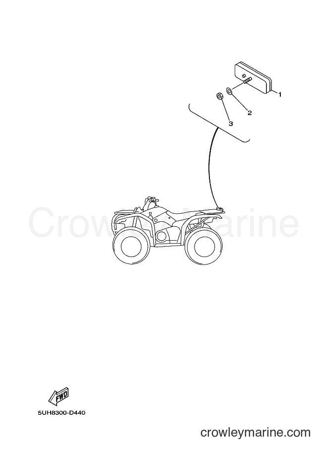 2009 ATV YFM350A - YFM350A (5WHJ) [010] - ELECTRICAL 2