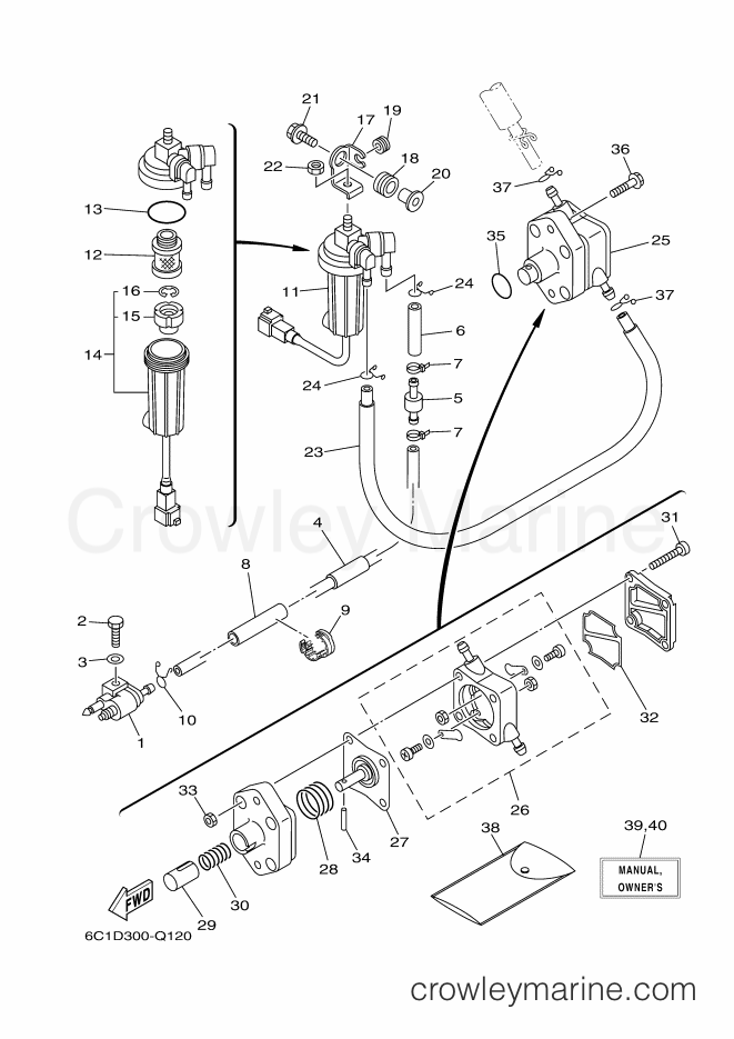 Yamaha Motors FT60GETL (6C6D) [050] - FUEL