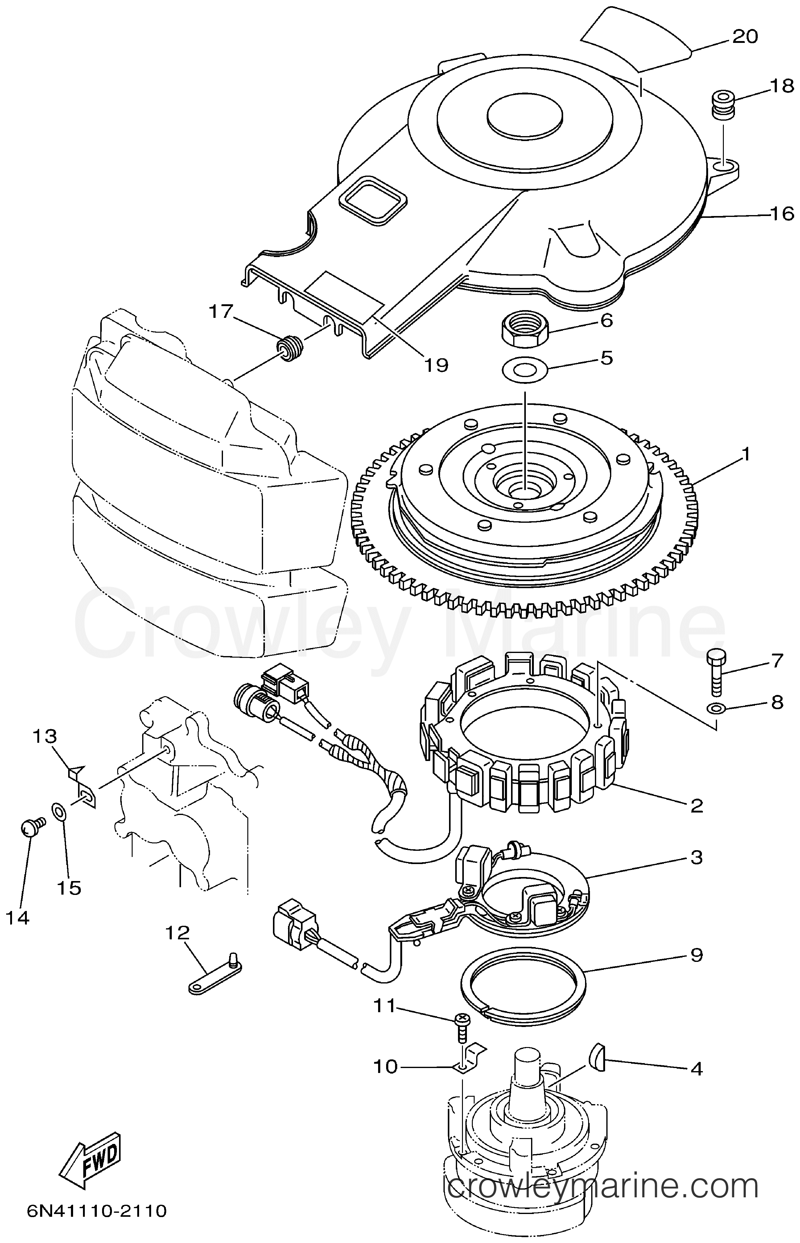 Yamaha Motors 130TLRA - GENERATOR