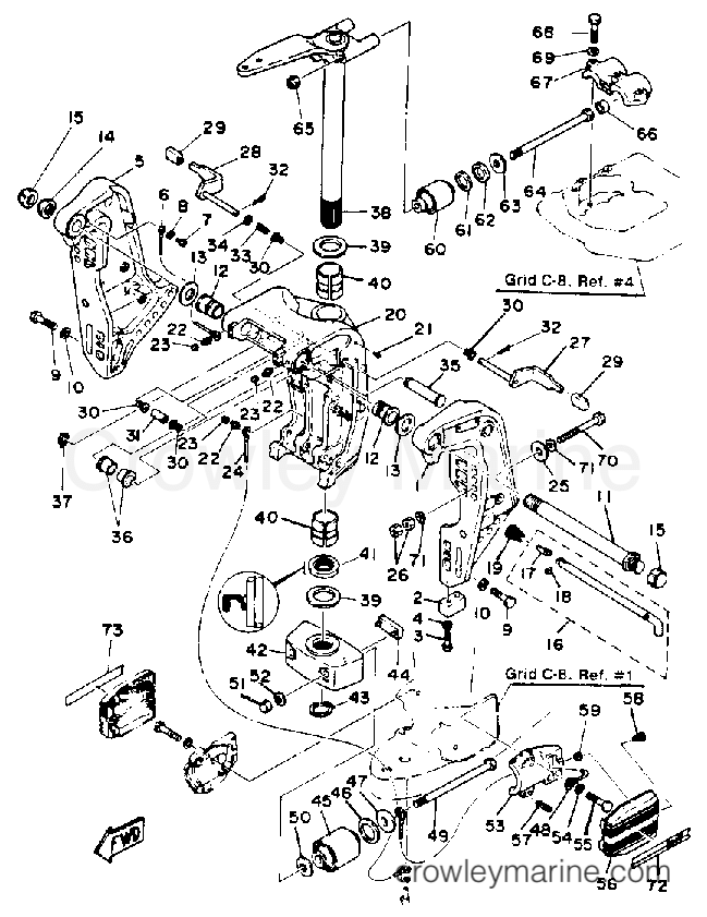 Yamaha Motors PROV150J - BRACKET