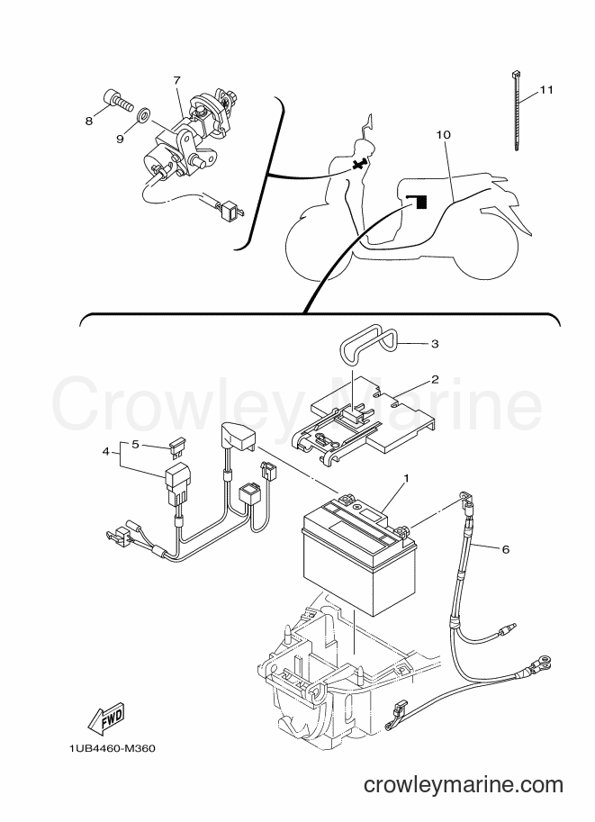 Yamaha Motors AF115C (1UB6) [010] - ELECTRICAL 1