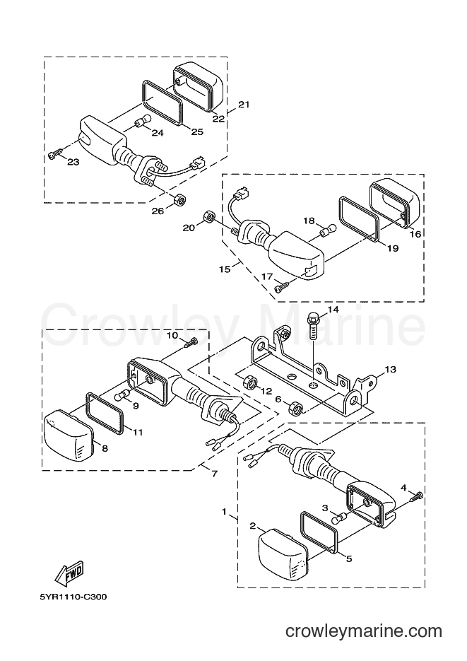 Yamaha Motors XC125V (5YRB) [010] - FLASHER LIGHT