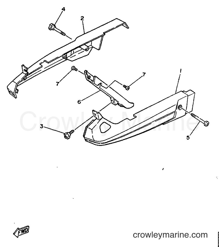 1986 Scooter ME50 - ME50 (1TK) [999] - SIDE COVER