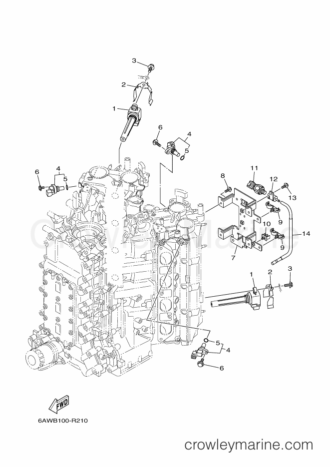 Yamaha Motors LF350XCC-2017 (6AXB) [260] - ELECTRICAL 3