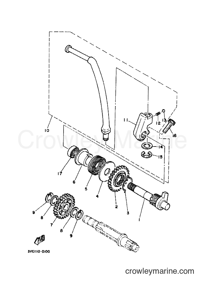 1992 Dirt Bike RT180 - RT180 (4BN2) [010] - STARTER