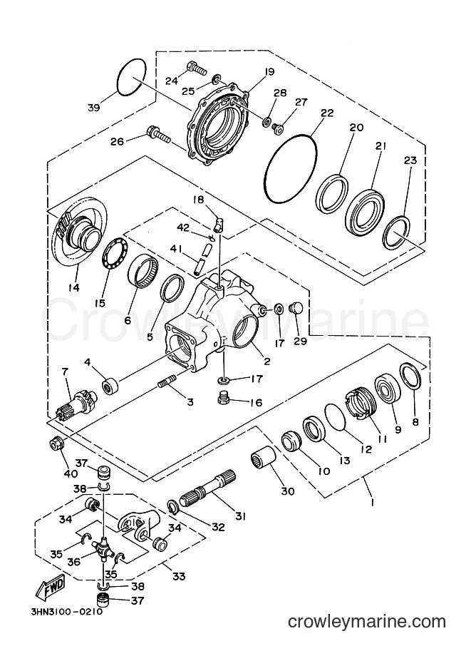 1995 ATV YFM400FW - YFM400FW (4GBA) [020] - DRIVE SHAFT