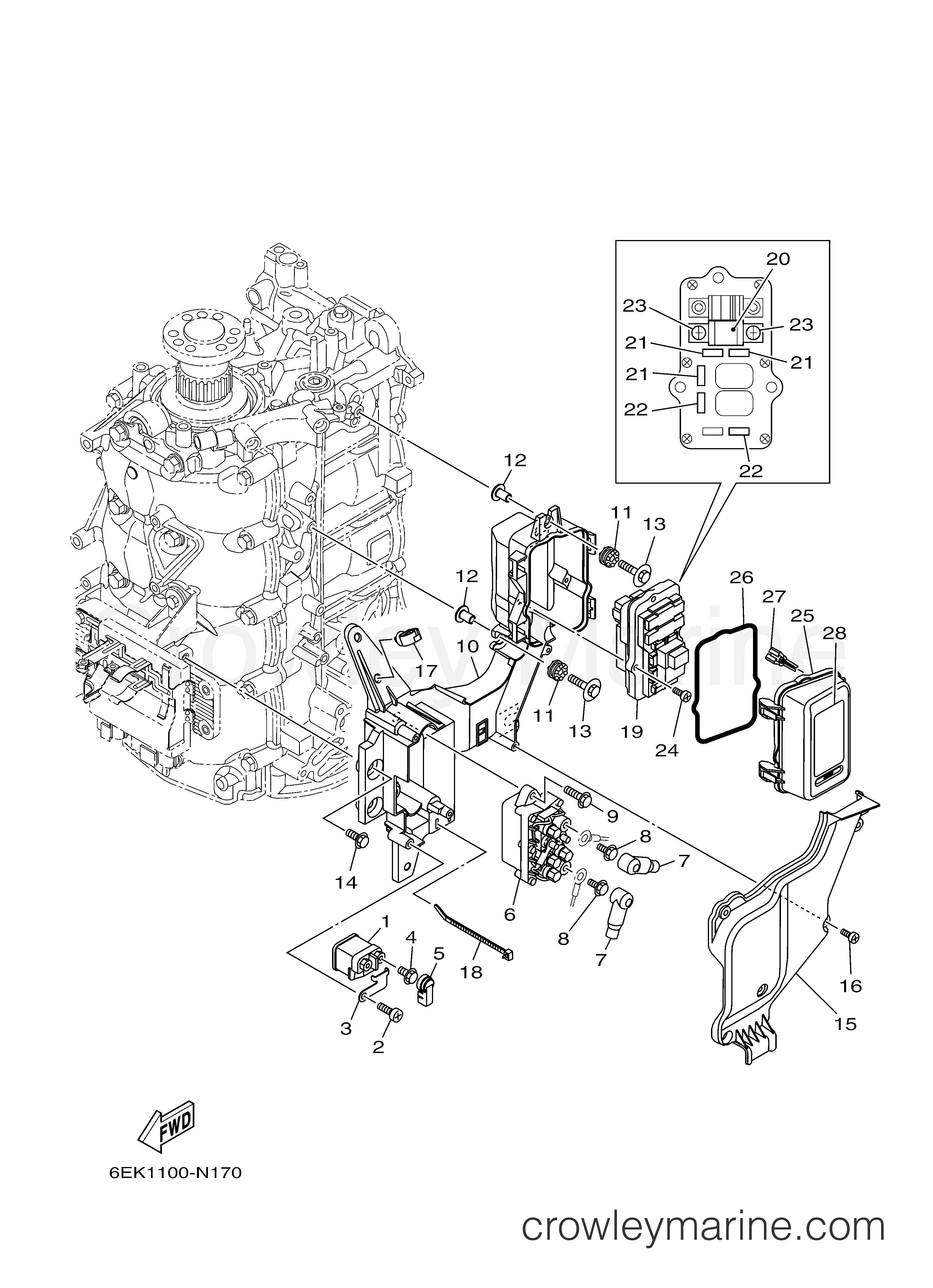 Yamaha Motors LF115XB - ELECTRICAL 2