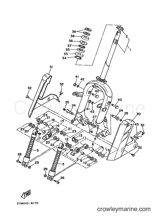 1993 Scooter XC125 - XC125 (3TE4) [999] - STEERING