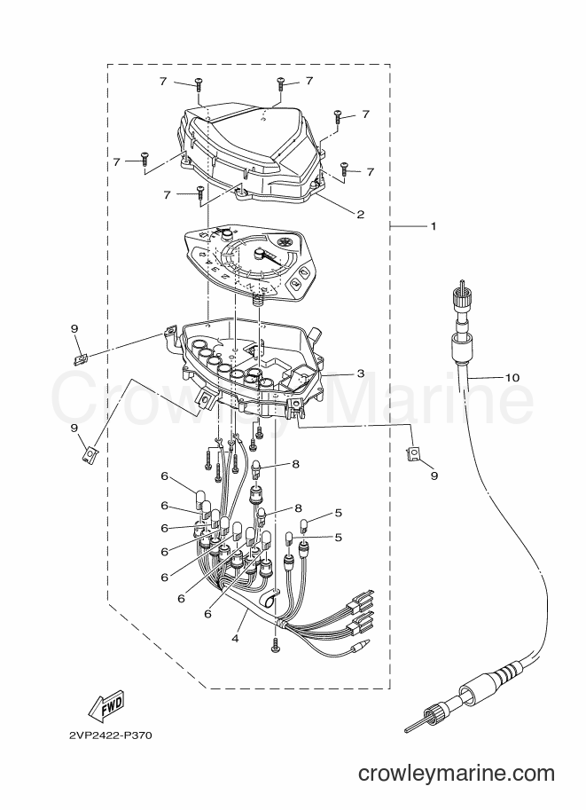 Yamaha Motors T115FSEC (2VP2) [010] - METER