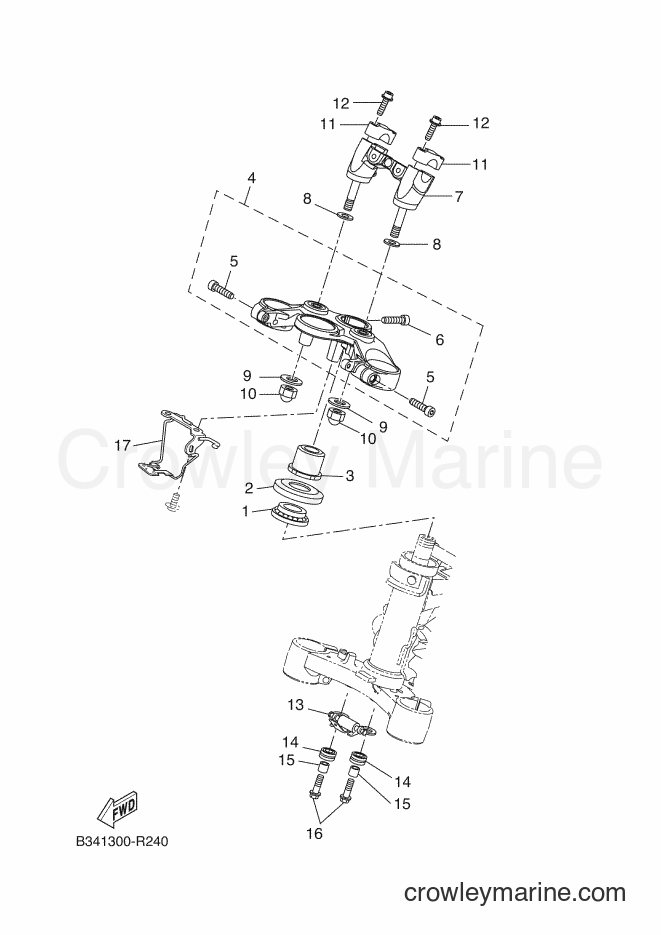 2016 Sport Bike XSR700 - XSR700 (B341) [070] - STEERING