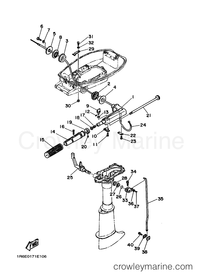 Yamaha Motors 4AC (6E00) [020] - CONTROL