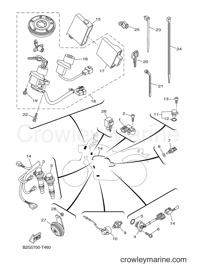 2018 Street Bike MTM690 - MTM690 (B2G1) [010] - ELECTRICAL 2