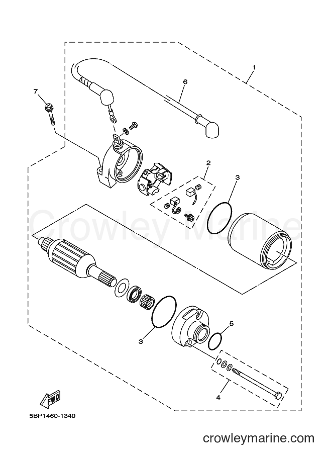2014 Street Bike SX-4 - SX-4 (54D4) [010] - STARTING MOTOR