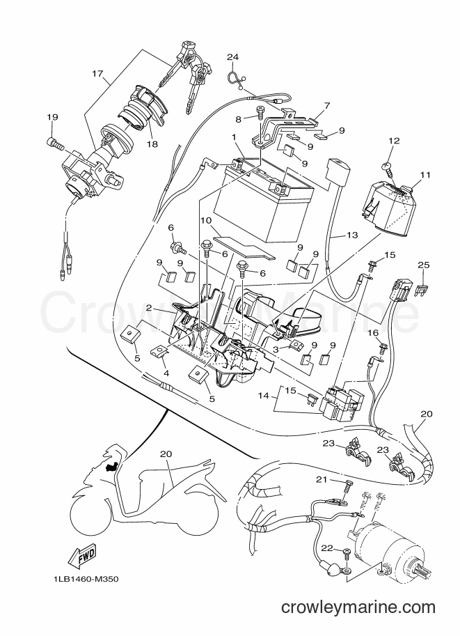 Yamaha Motors AL125FC (1LB2) [010] - ELECTRICAL 1
