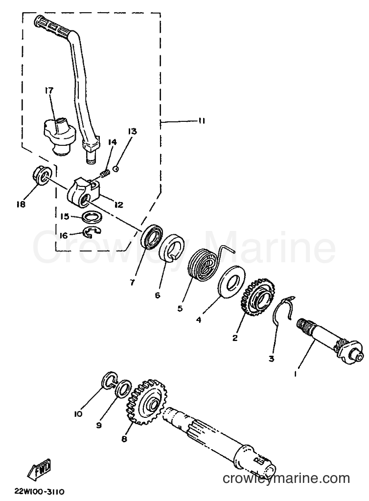 1990 Dirt Bike YZ80 - YZ80 (3ML2) [999] - STARTER
