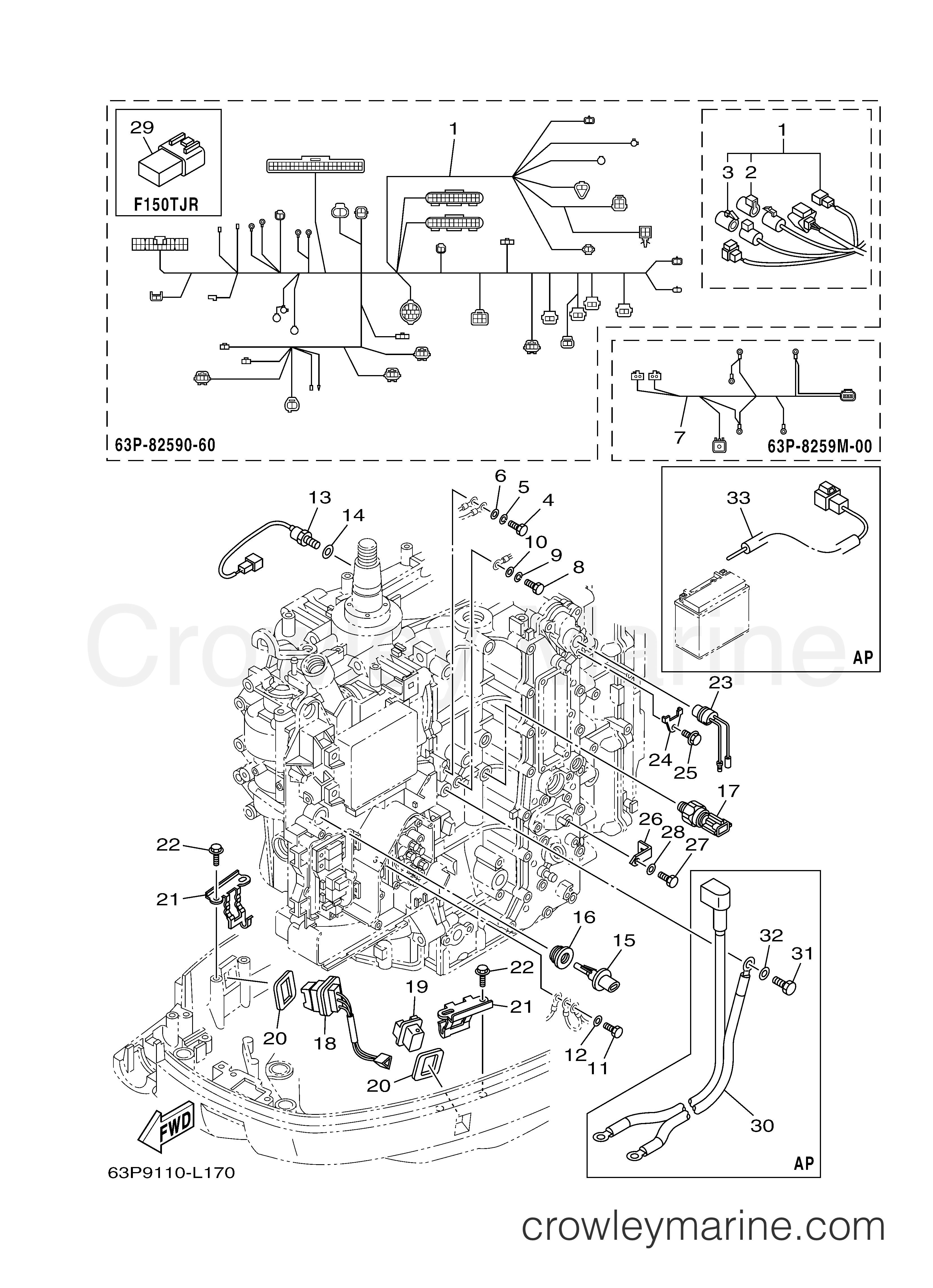 Yamaha Motors F150TLR - ELECTRICAL 3