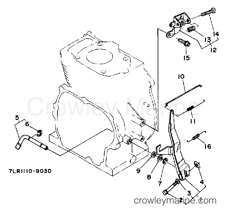 Yamaha Motors EF3800DV - GOVERNOR