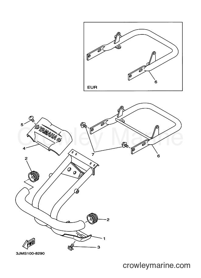 Yamaha Motors YFS200 (3JMX) [010] - GUARD