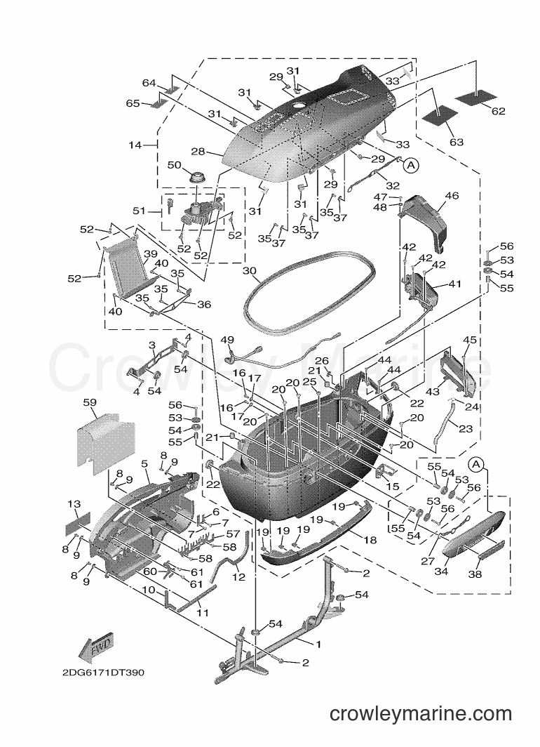 Yamaha Motors XV1900CFD (2DG6) [010] - SADDLEBAG