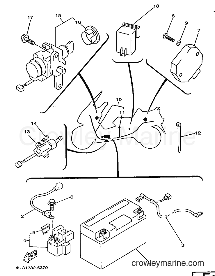 Yamaha Motors YP250 (4UC1) [020] - ELECTRICAL 1