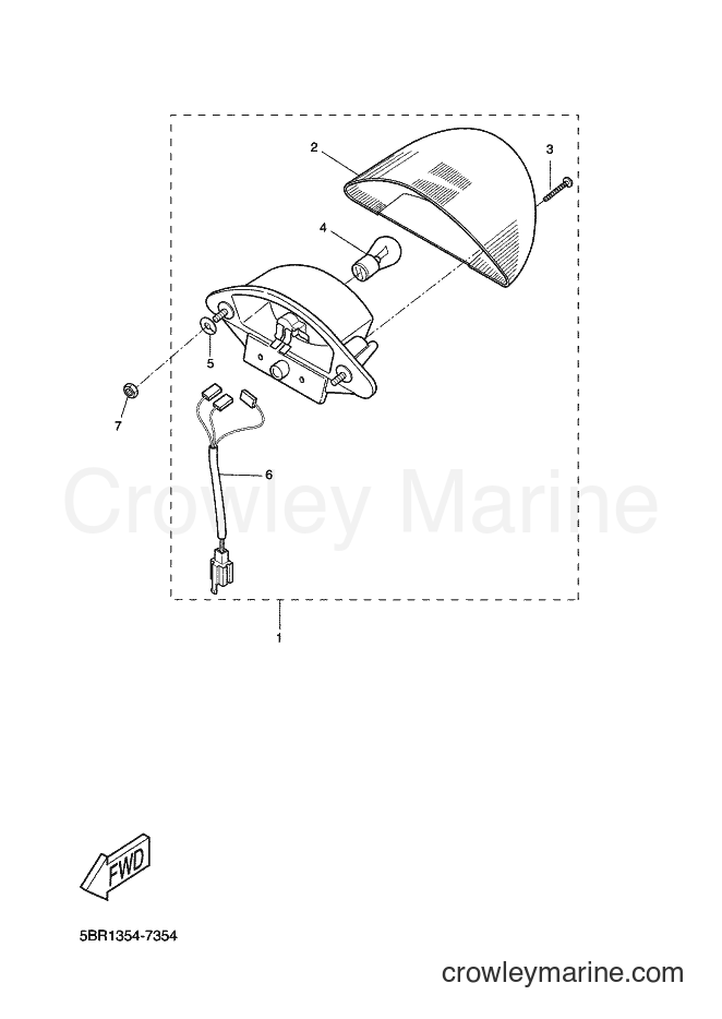 Yamaha Motors YQ50 (5KL2) [010] - TAILLIGHT