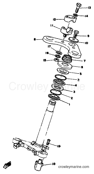 1977 Scooter FS1 - FS1 (2G0) [998] - STEERING