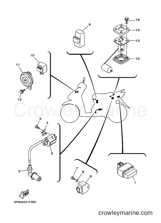 Yamaha Motors AL115C (23B2) [010] - ELECTRICAL 2