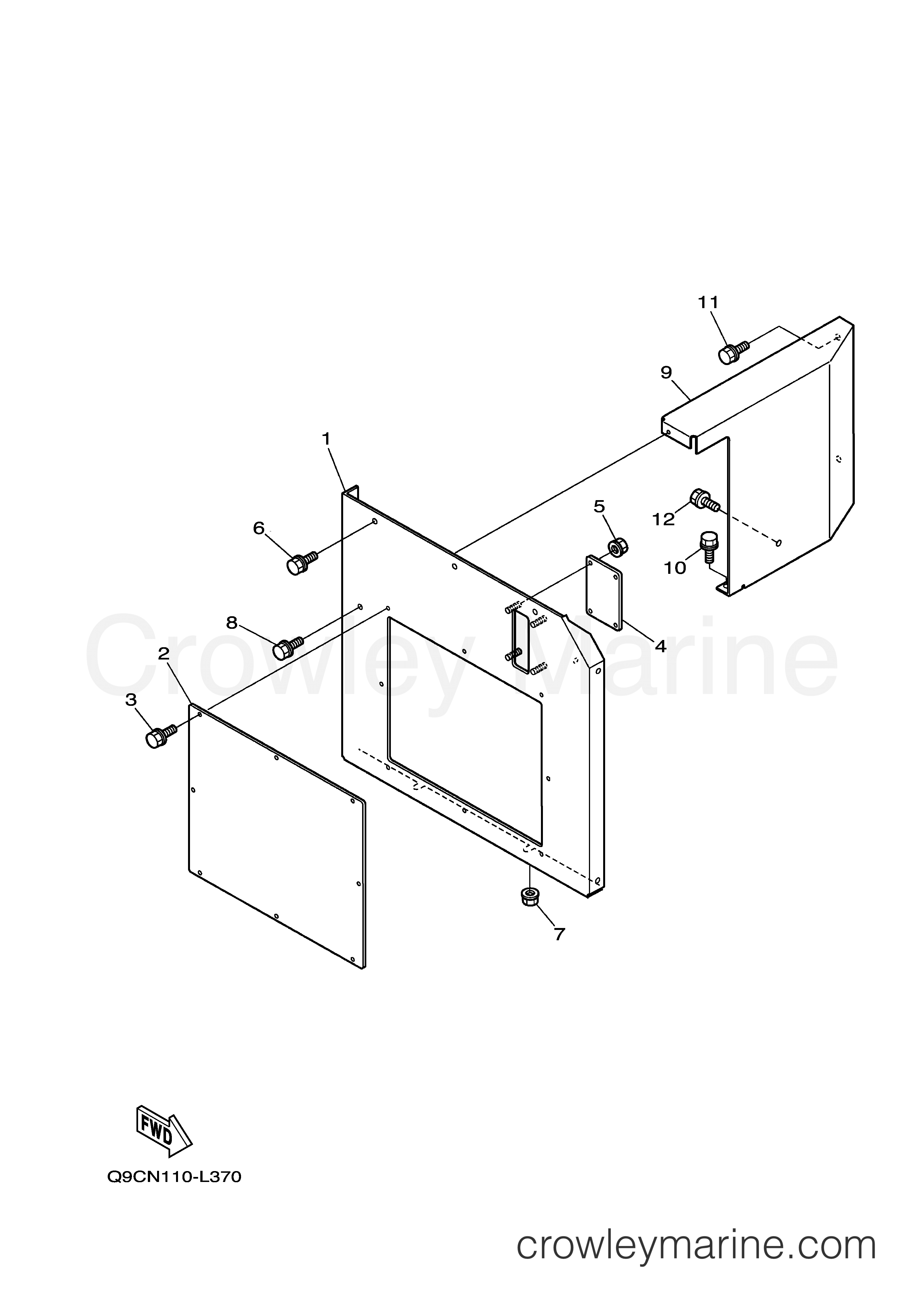 Yamaha Motors EDL7000SDE - FRAME 3