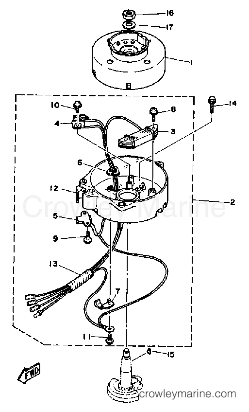 Yamaha Motors 3LF - GENERATOR