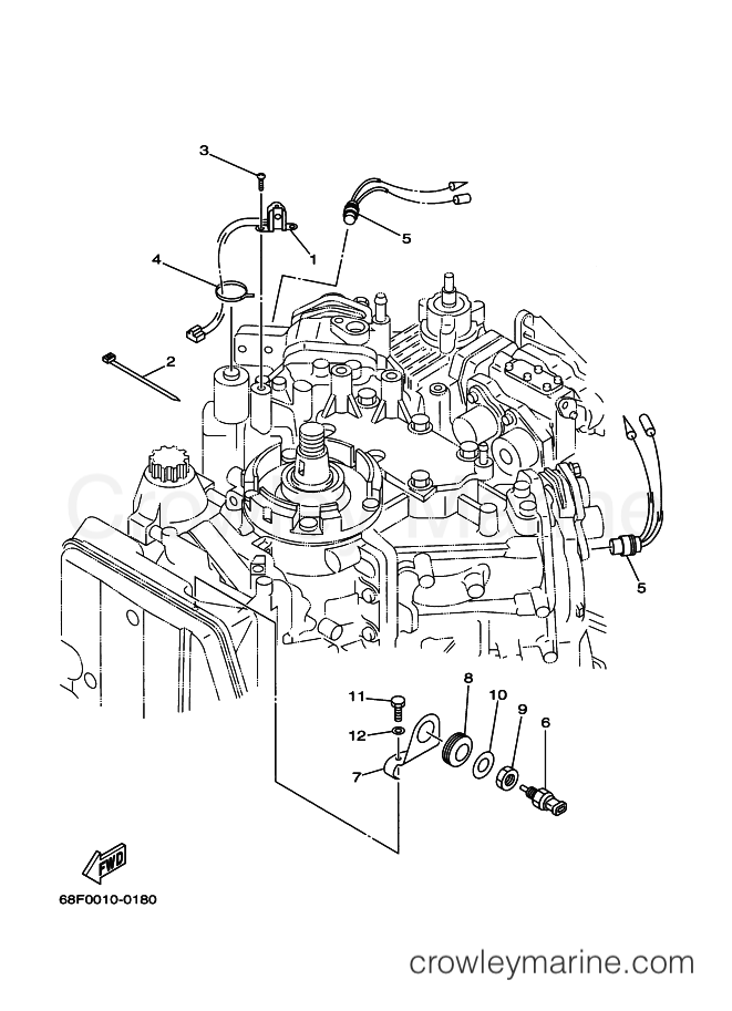 Yamaha Motors Z200TXR (68F) [040] - ELECTRICAL 4