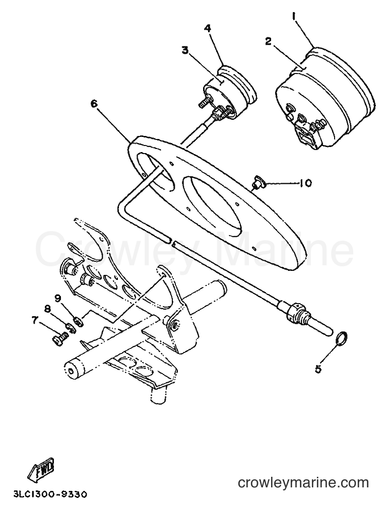 Yamaha Motors TZ250 (3LC1) [020] - METER