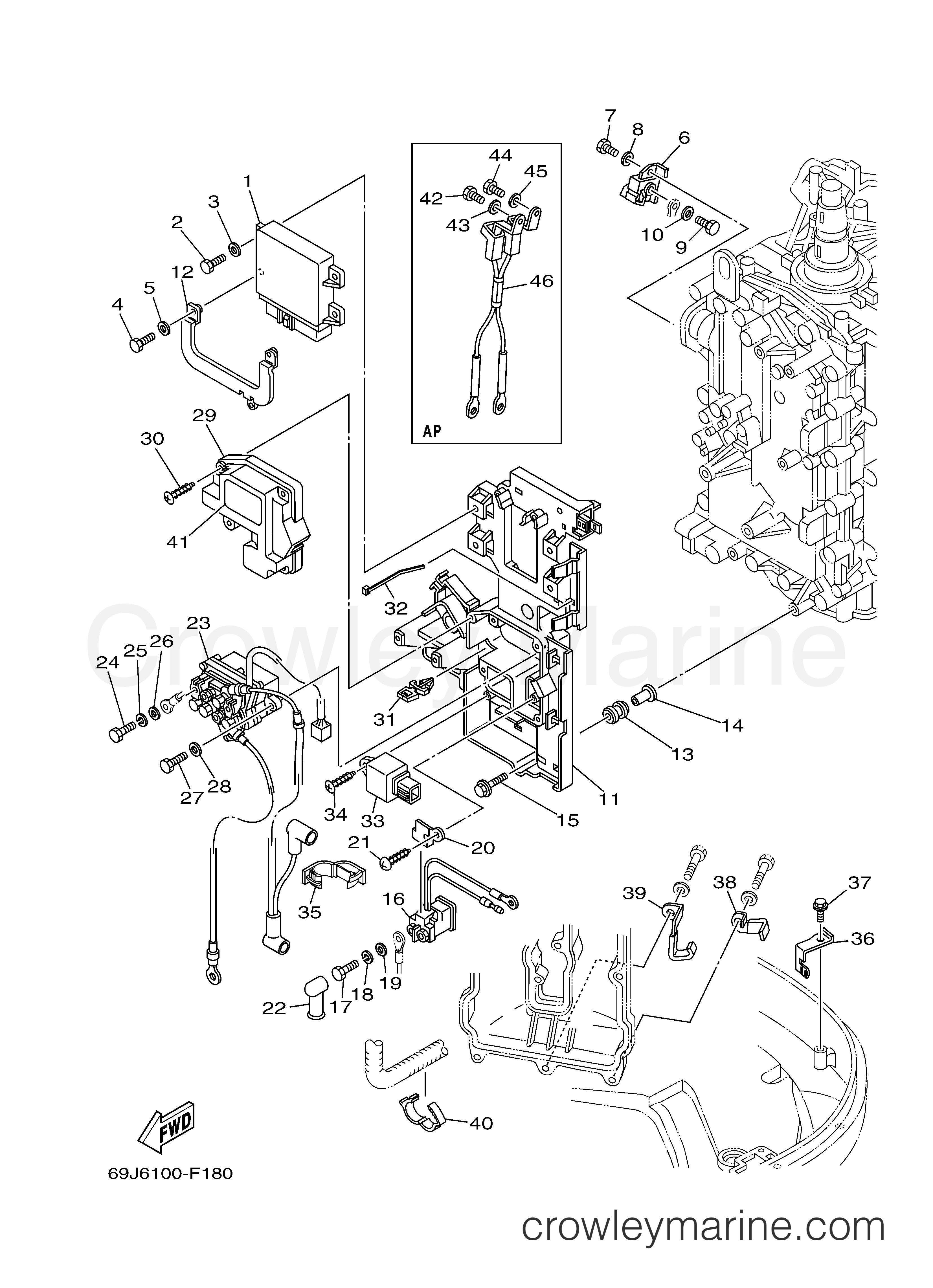 Yamaha Motors F225TXR - ELECTRICAL 2
