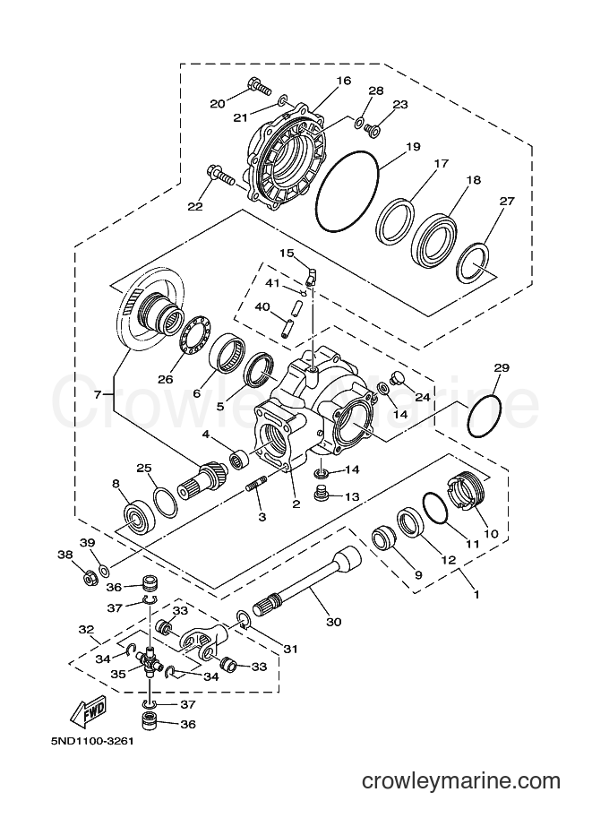 2003 ATV YFM400FWAN - YFM400FWAN (5TE3) [020] - DRIVE SHAFT