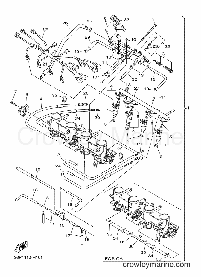 Yamaha Motors XJ6F (36PB) [010] - INTAKE 2