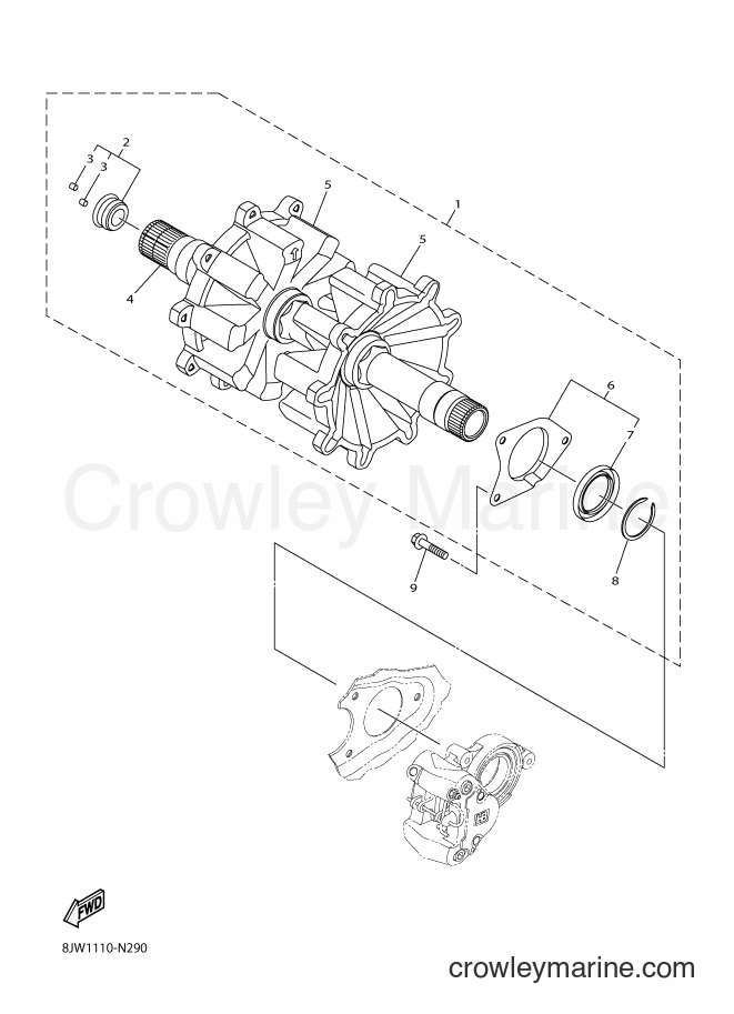 2015 Snowmobile SRV10RL - SRV10RL (8KN2) [010] - TRACK DRIVE 1