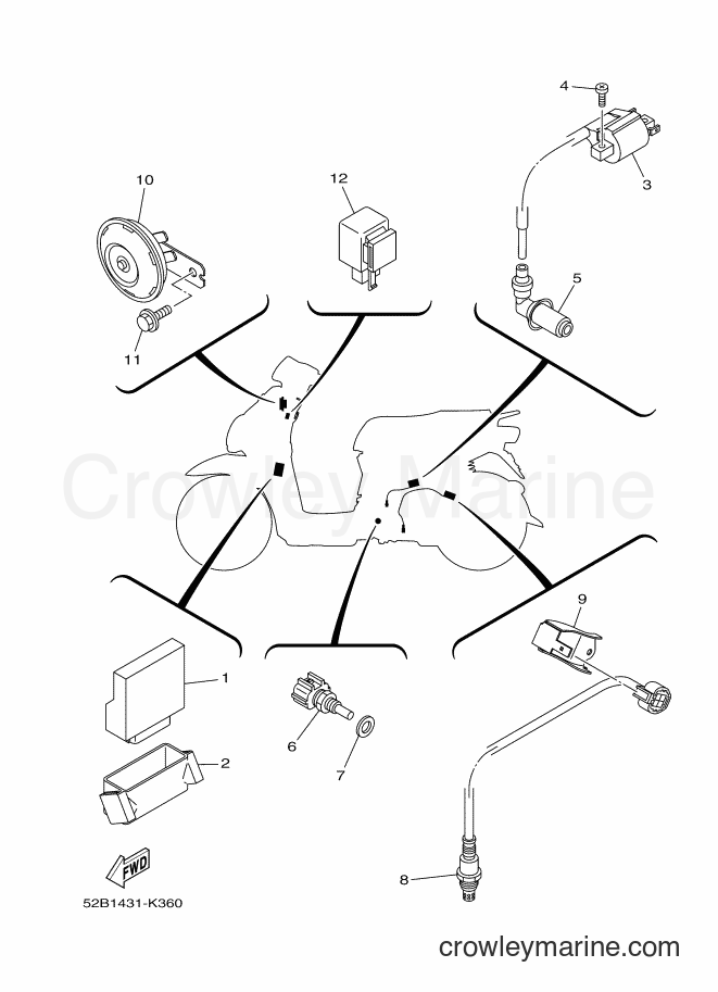 Yamaha Motors XC115S (52B2) [010] - ELECTRICAL 2