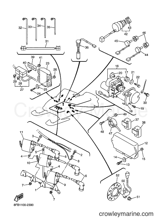 Yamaha Motors SXV70ER (8FB1) [030] - ELECTRICAL 1