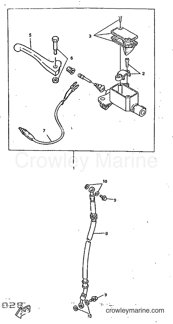 1998 Scooter CW50RSX - CW50RSX (4YD2) [999] - FRONT MASTER CYLINDER