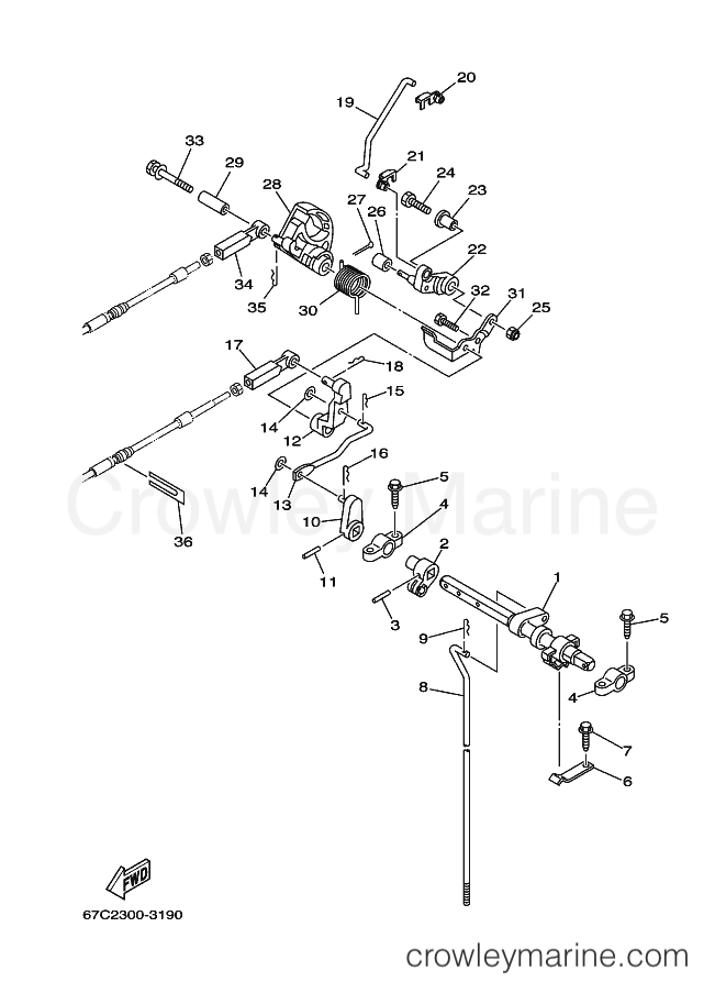 Yamaha Motors F40BMHD (67C3) [090] - CONTROL