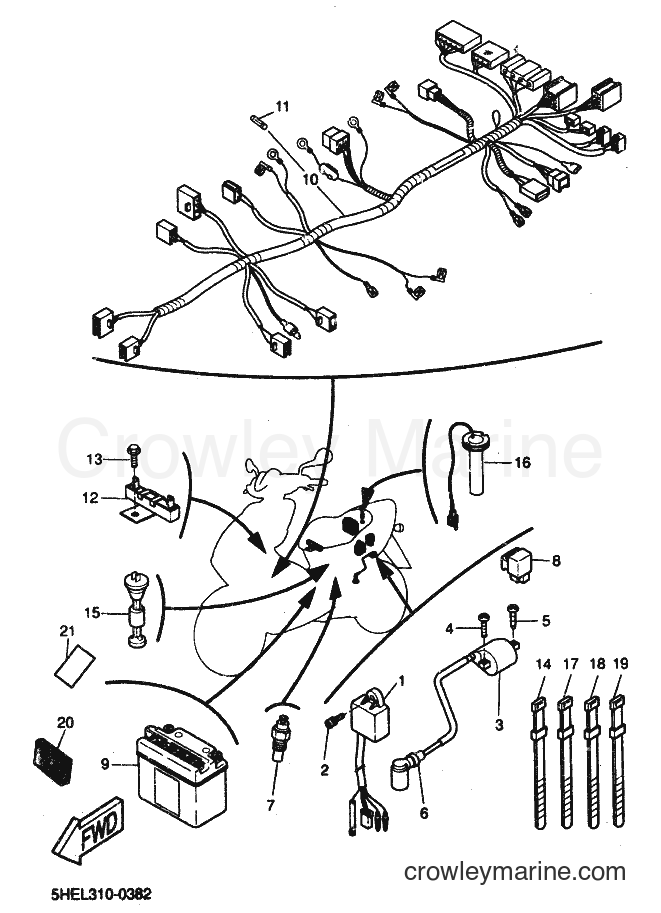 Yamaha Motors YQ50L (5KH8) [010] - ELECTRICAL2