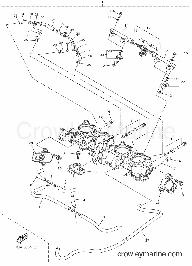2017 Sport Bike YZF-R1M - YZF-R1M (2KSF) [060] - INTAKE 2