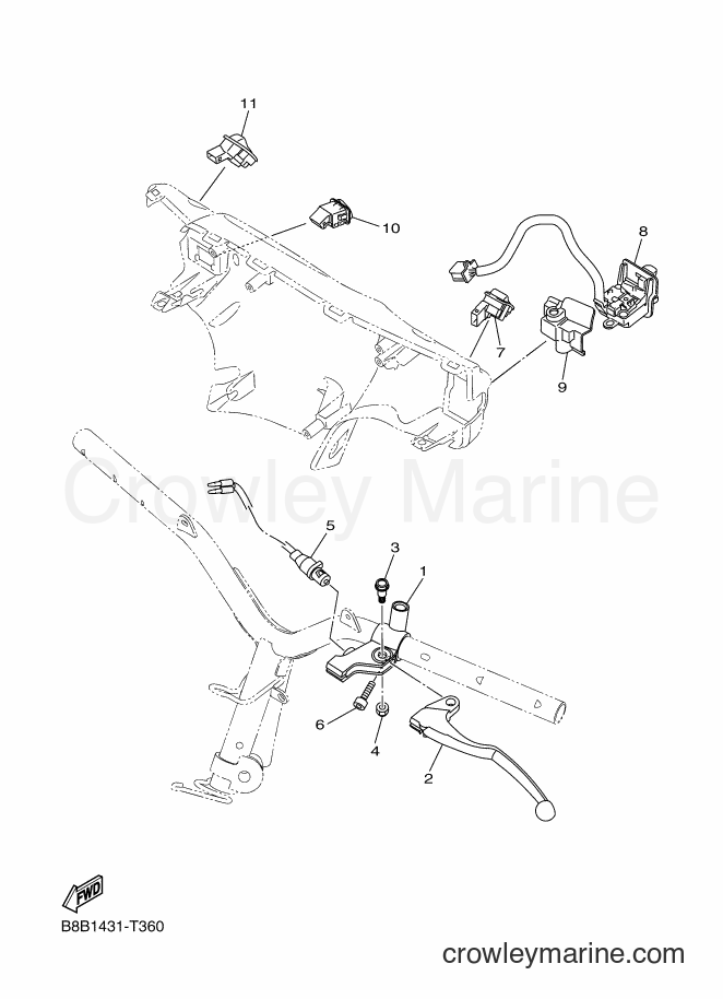 2018 Street Bike LTF125-A - LTF125-A (B8B2) [010] - HANDLE SWITCH & LEVER