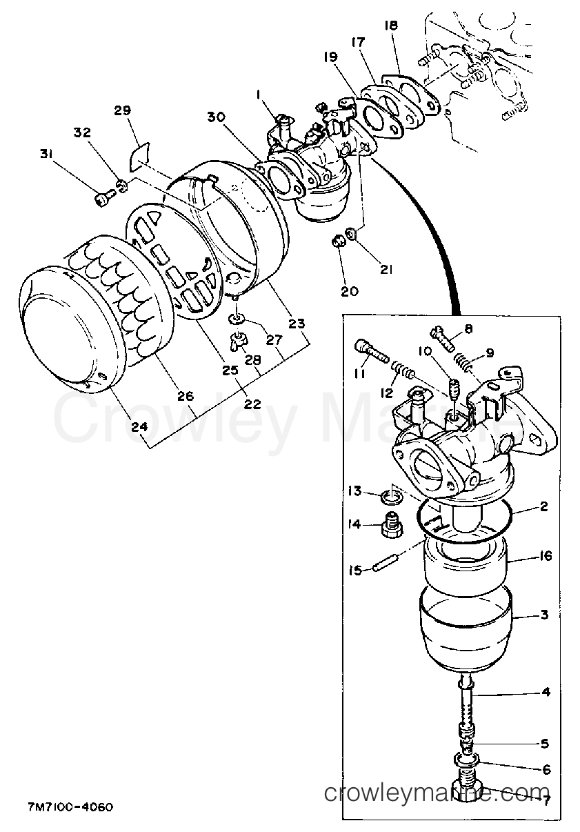 Yamaha Motors YP30NT - INTAKE YP20NT