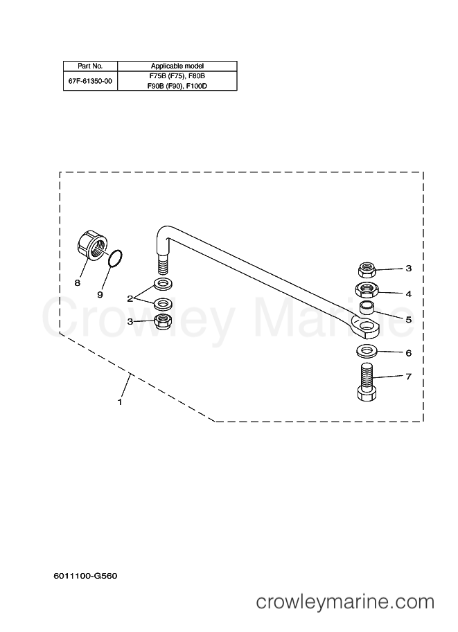 Yamaha Motors RIGGING REMOCON-2011 (601R) [010] - STEERING GUIDE 8
