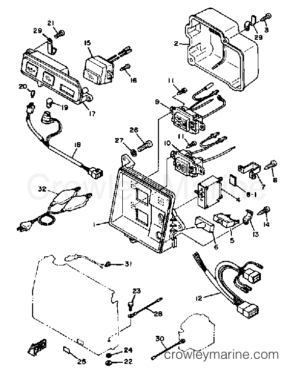 Yamaha Motors EF600 - CONTROL BOX