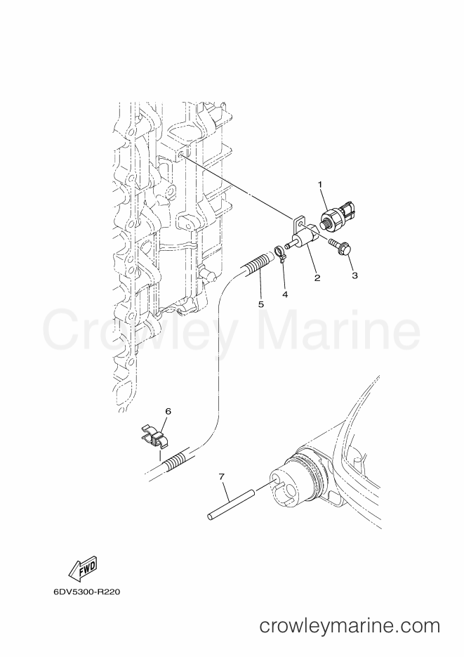 Yamaha Motors F200GETX (6DV5) [040] - ELECTRICAL 6