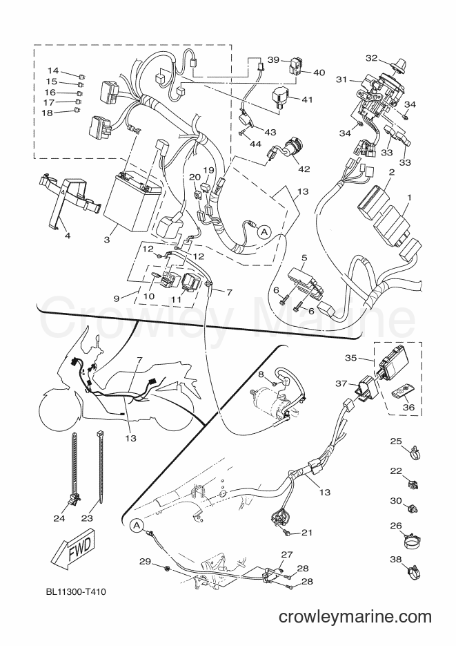 Yamaha Motors YP400RA (BL11) [020] - ELECTRICAL 1