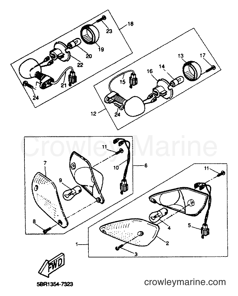 Yamaha Motors YQ50 (5PU1) [020] - FLASHER LIGHT