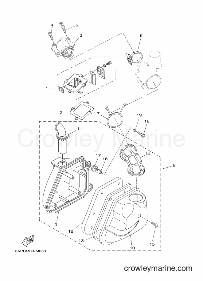 Yamaha Motors YN50 (2APC) [060] - INTAKE