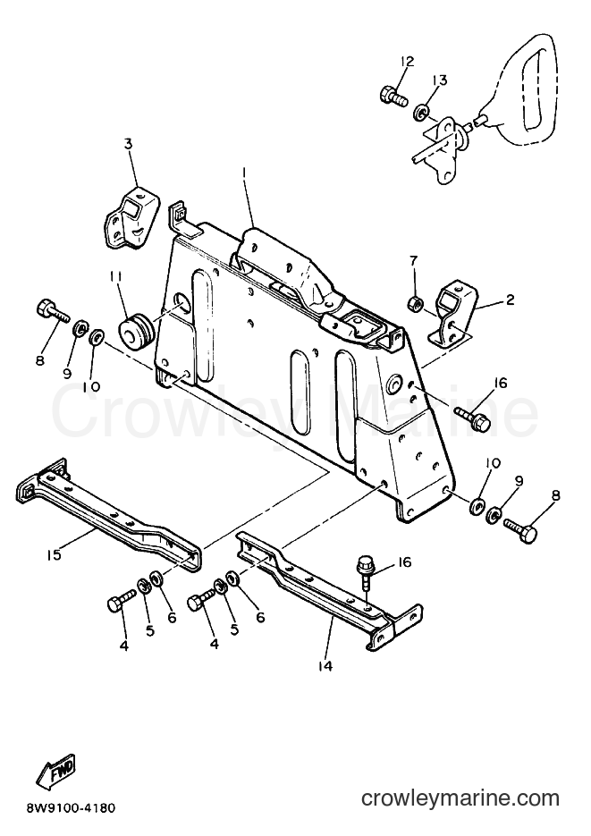 Yamaha Motors ET400 (85U2) [020] - STEERING GATE